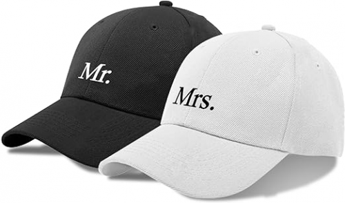 Wholesale Price Embroidery Baseball Cap Mr Mrs Couple Gifts