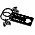 Boyfriend Gifts from Girlfriend Funny Gamer Matching Keychain for Gamer Boyfriend Couple Keyring Valentine